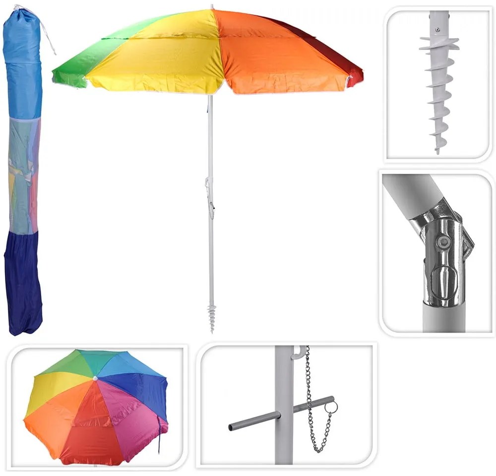 Parasol ogrodowy ø 220 cm – Koopman