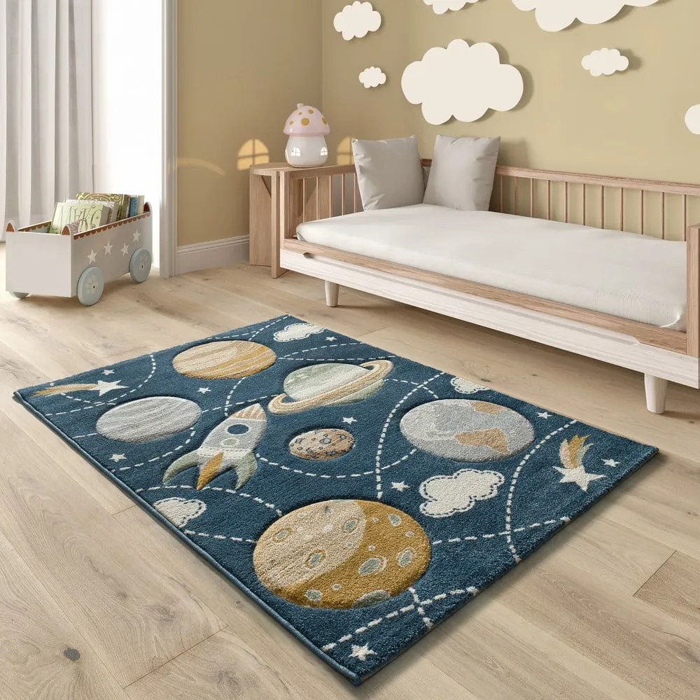 Niebieski dywan 120x170 cm Balloon – Universal