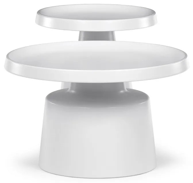 Zestaw stolików konferencyjnych F4114 WT, biały, 2szt.