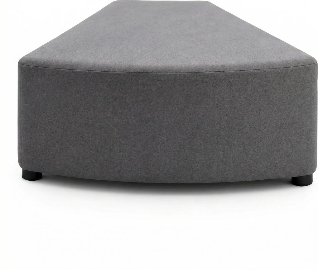 Siedzisko LEA, trójkąt, ciemnoszara