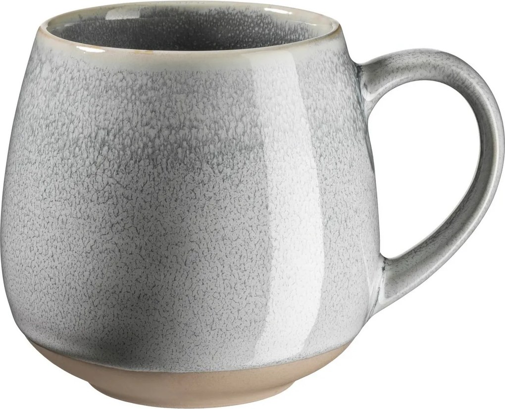 Mäser Zestaw 4 dużych kubków AQUATA – 500 ml, szary, 500 ml