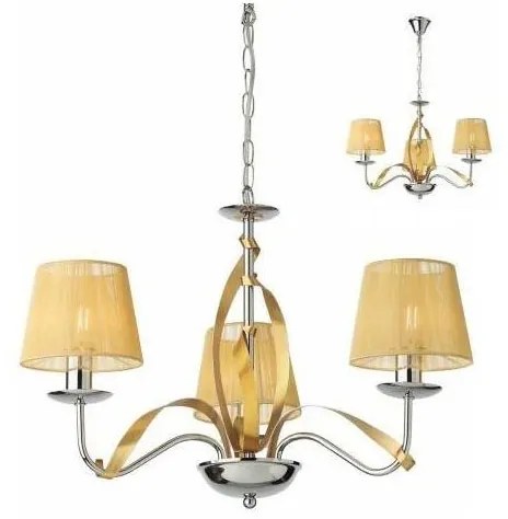 Redo 02-951 - Żyrandol na łańcuchu VIRTUU 3xE14/28W/230V