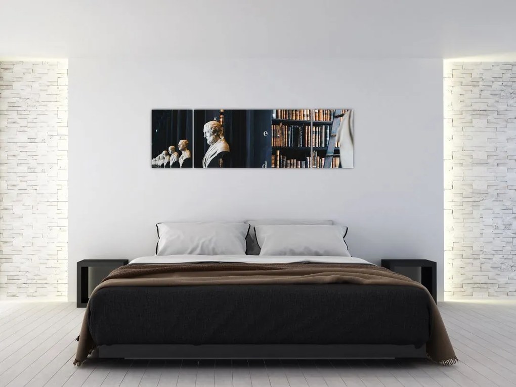 Obraz - W bibliotece (170x50 cm)