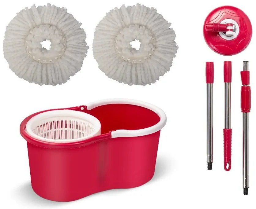 Lamart LT8061 zestaw mopów obrotowych Clean 12 l