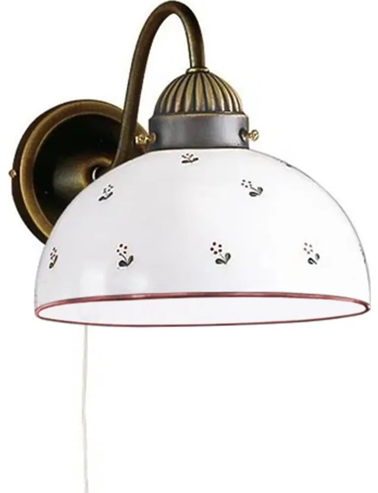 Kolarz 731.61.69 - Kinkiet NONNA 1xE27/75W/230V czerwony