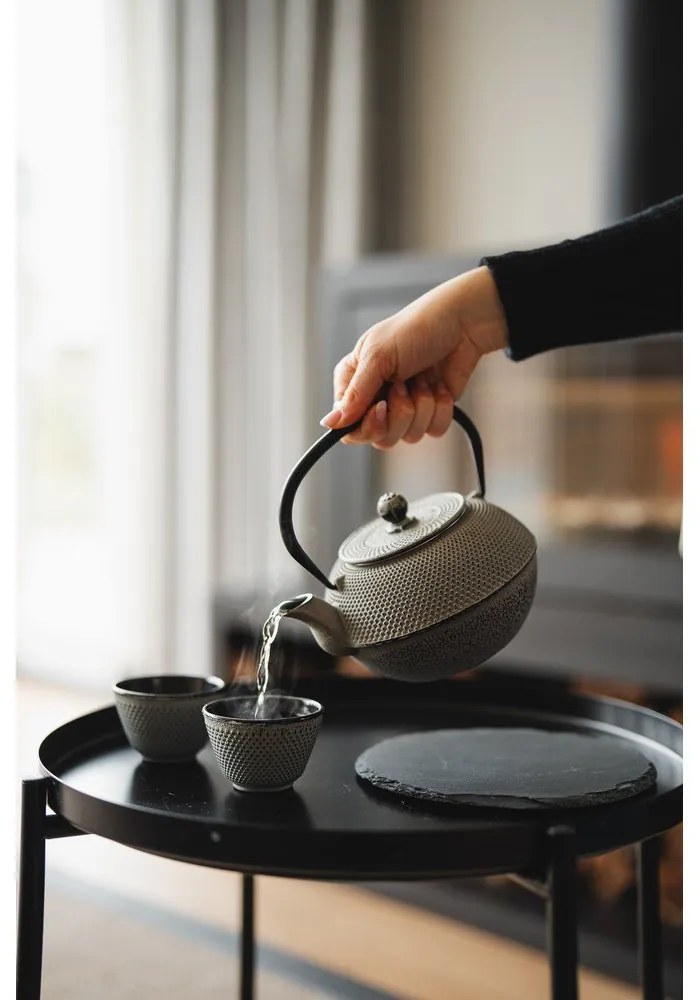 Szare żeliwne filiżanki zestaw 2 szt. 100 ml Jang – Bredemeijer