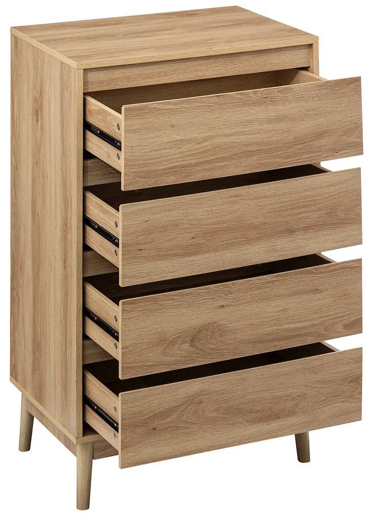 Komoda z szufladami ABANA, 60 x 40 x 107,3 cm