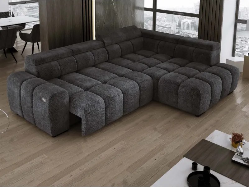 Narożnik BULL L Prawostronny z Elektryczną Regulacją EDEN 21 WERSAL