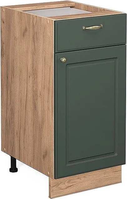Szafka dolna do kuchni green gold country 40x51.6x82 fame-line