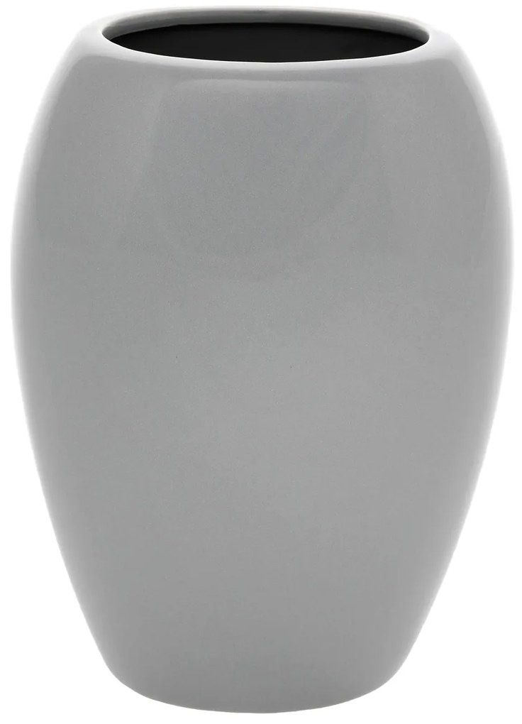 Ceramiczna waza Jar, 14 x 20 x 9 cm, szara