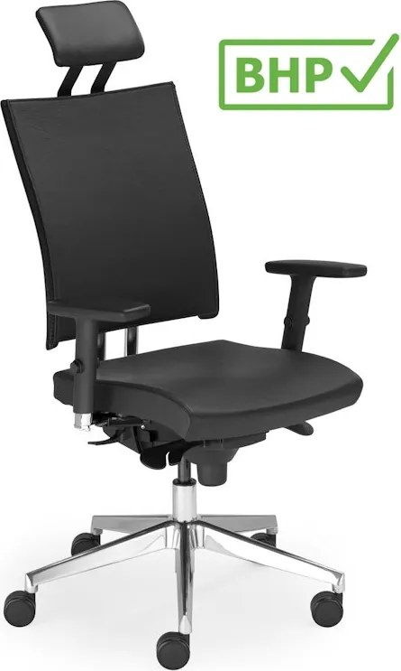 Krzesło biurowe @-Motion U HRU R15K, zgodne z normą BHP