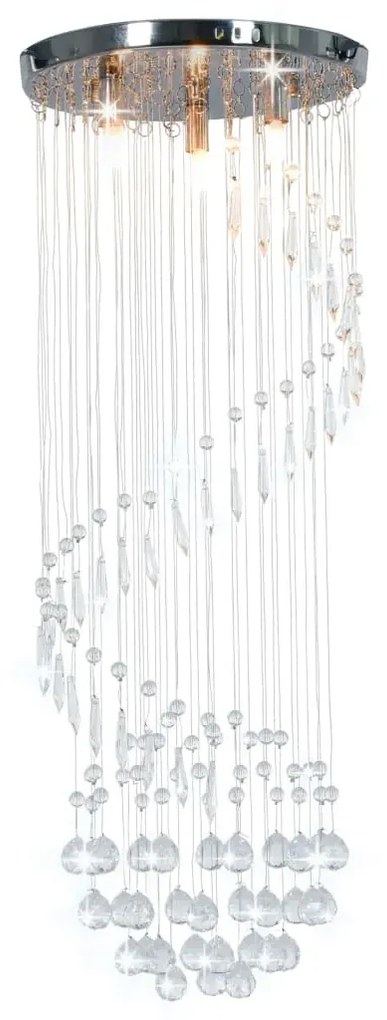 Lampa sufitowa kryształowa spirala - 11X EX161 N2-G73