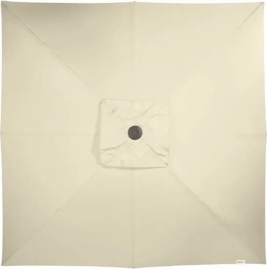 Doppler ALU EXPERT Teleskop parasol ogrodowy 350 x 350 cm beżowy