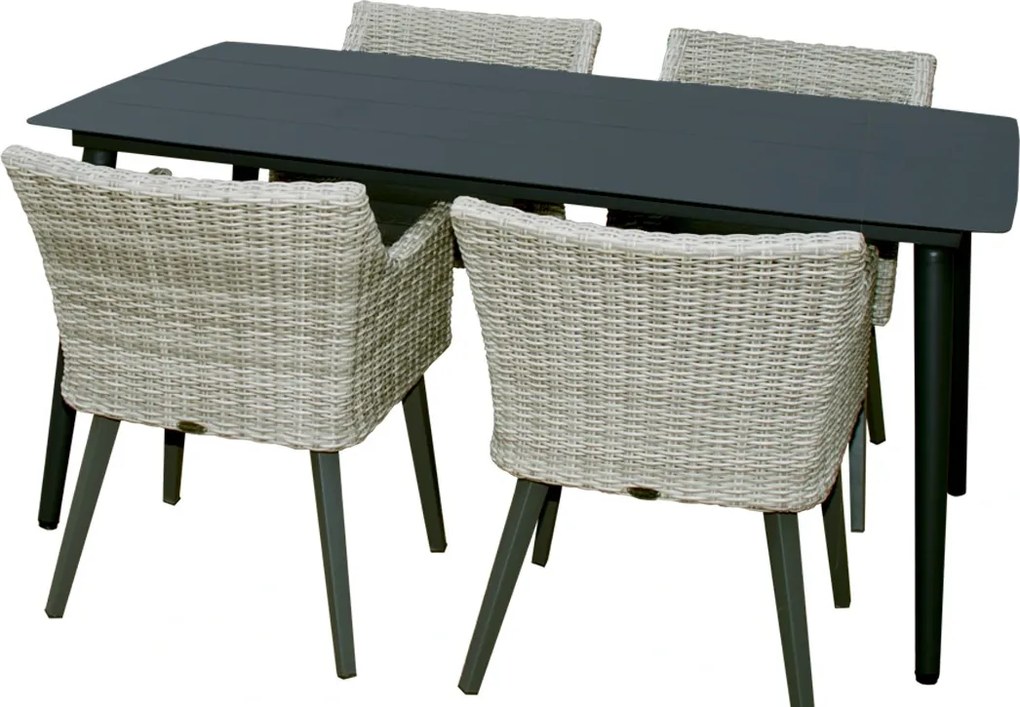 FLORENZ- ogrodowy fotel rattanowy - Towar rozpakowany (N371)