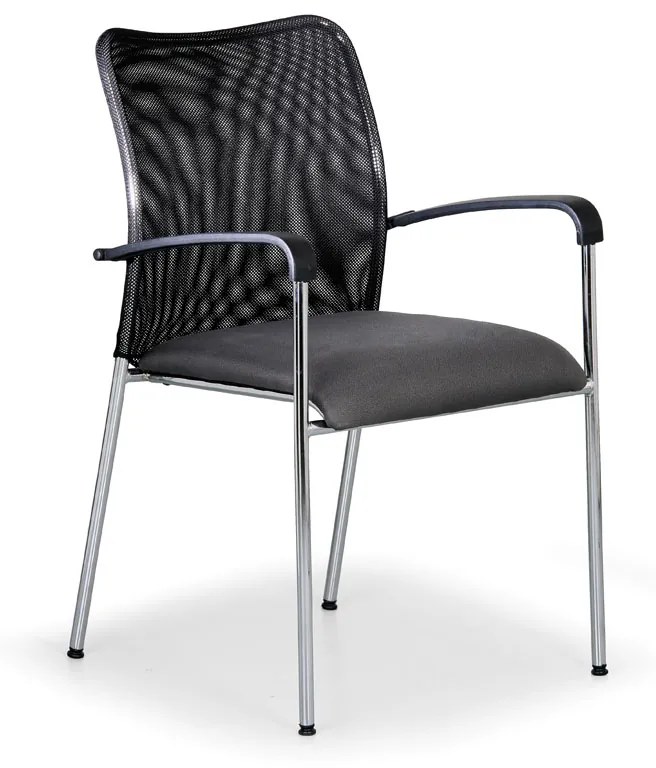 Krzesło konferencyjne JOHN MINELLI, szary