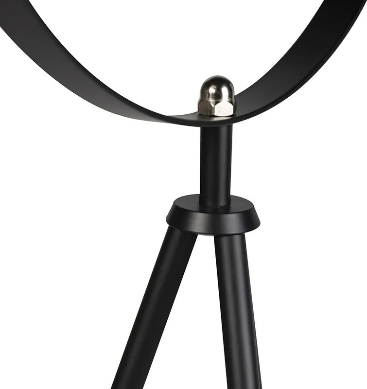 Inteligentna lampa podłogowa na trójnogu czarna w tym Wi-Fi A60 - Magna 40 Eglip