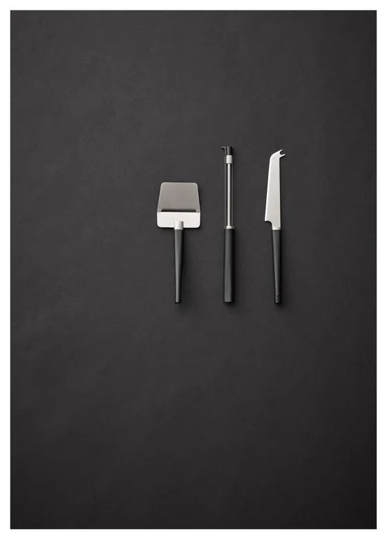 Zestaw noży do sera ze stali nierdzewnej 3 szt. Emma – Rosti