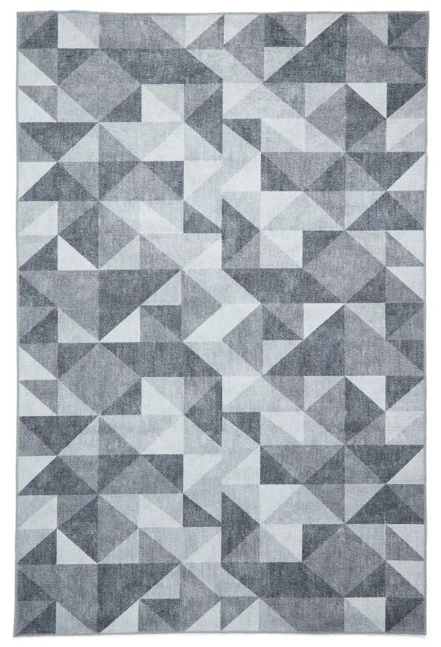Szary dywan odpowiedni do prania 61x120 cm Coral Grey – Think Rugs