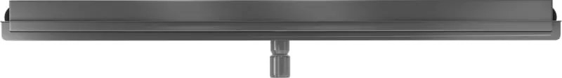 Mexen Flat Wall odpływ liniowy ścienny 2w1 120 cm, gun gray szczotkowany - 1E30120