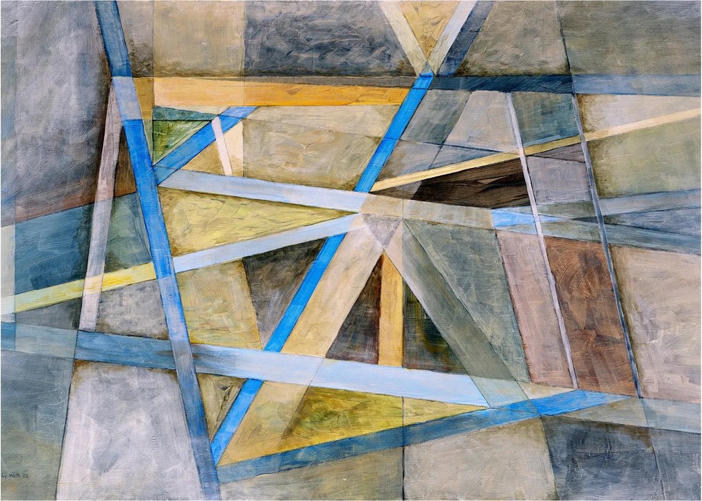 Obraz na szkle - Abstrakcja (70x50 cm)