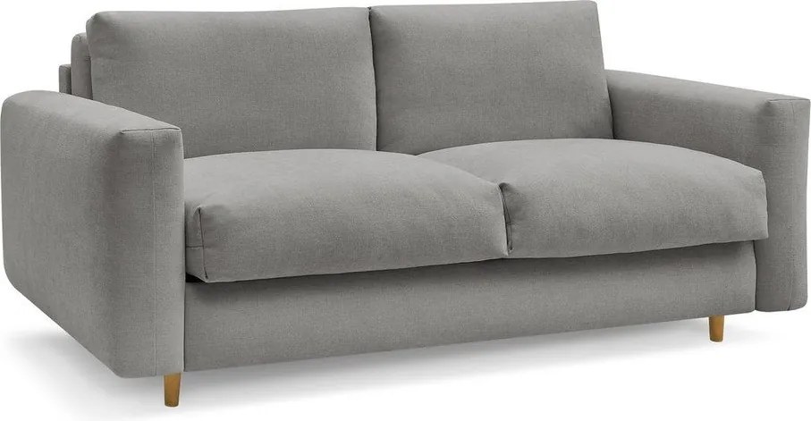 Szara sofa do spania/rozkładana 220 cm Cocoone – Bobochic Paris