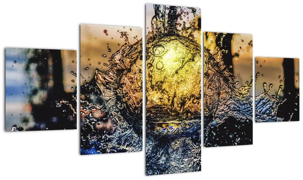 Obraz wody (125x70 cm)