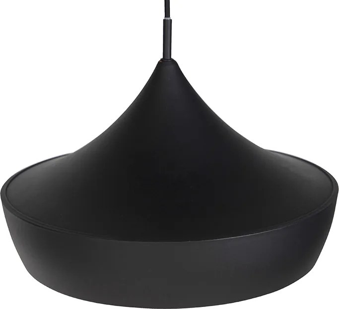 Zestaw 3 inteligentnych lamp wiszących czarnych ze złotem, w tym WiFi A60 - Depeche