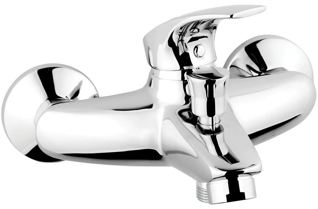 Novaservis - Bateria wannowa METALIA błyszczący chrom