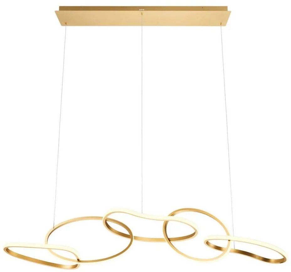 Redo 01-3392 - LED ściemnialny żyrandol na lince BIAS LED/120W/230V złoty