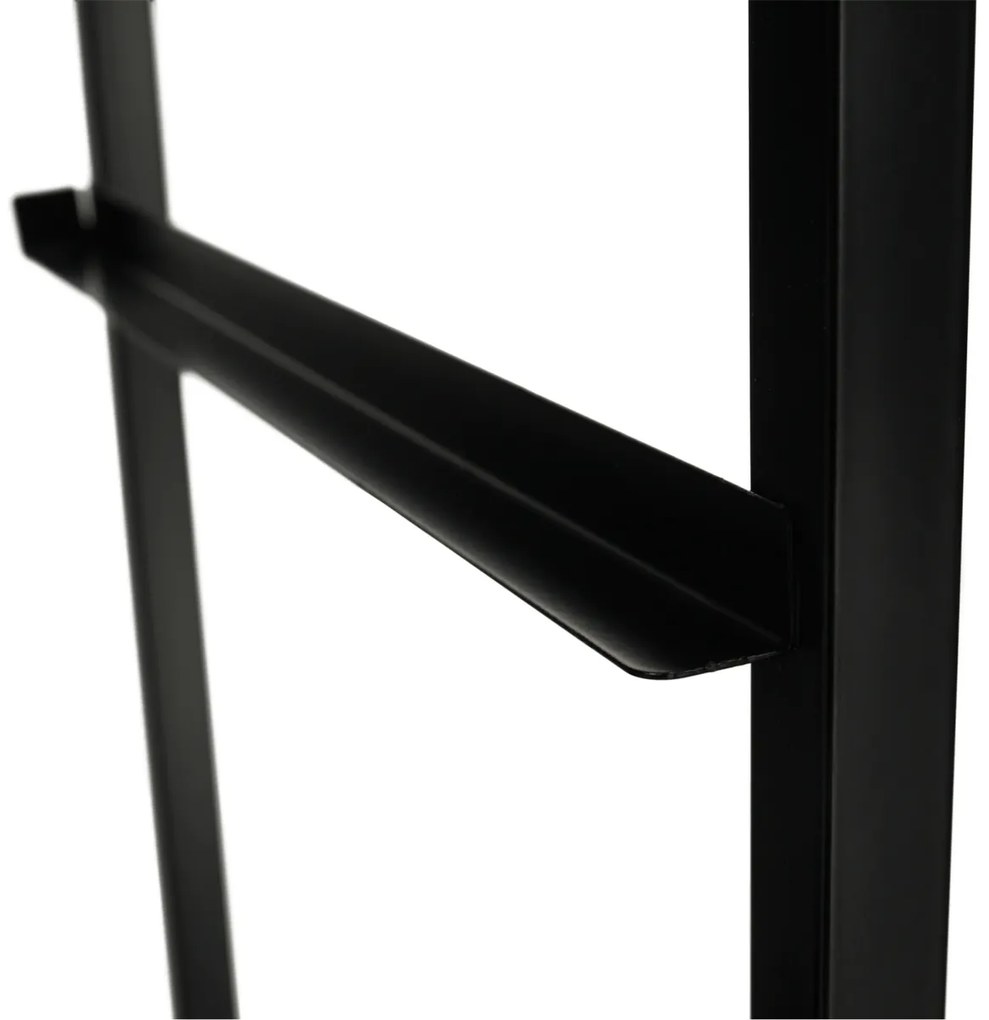 Komoda z szufladami z tkaniny PALMERA, czarny