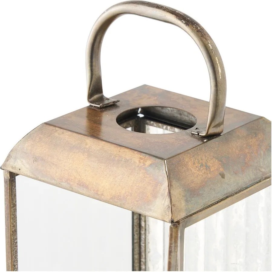 Metalowy/szklany lampion (wysokość 49 cm) Herslev – House Nordic