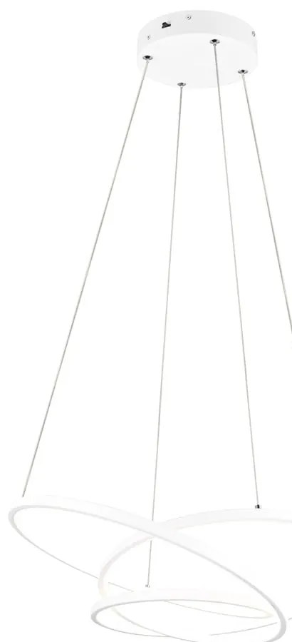 Biała lampa wisząca LED ze ściemniaczem Darvin – Trio