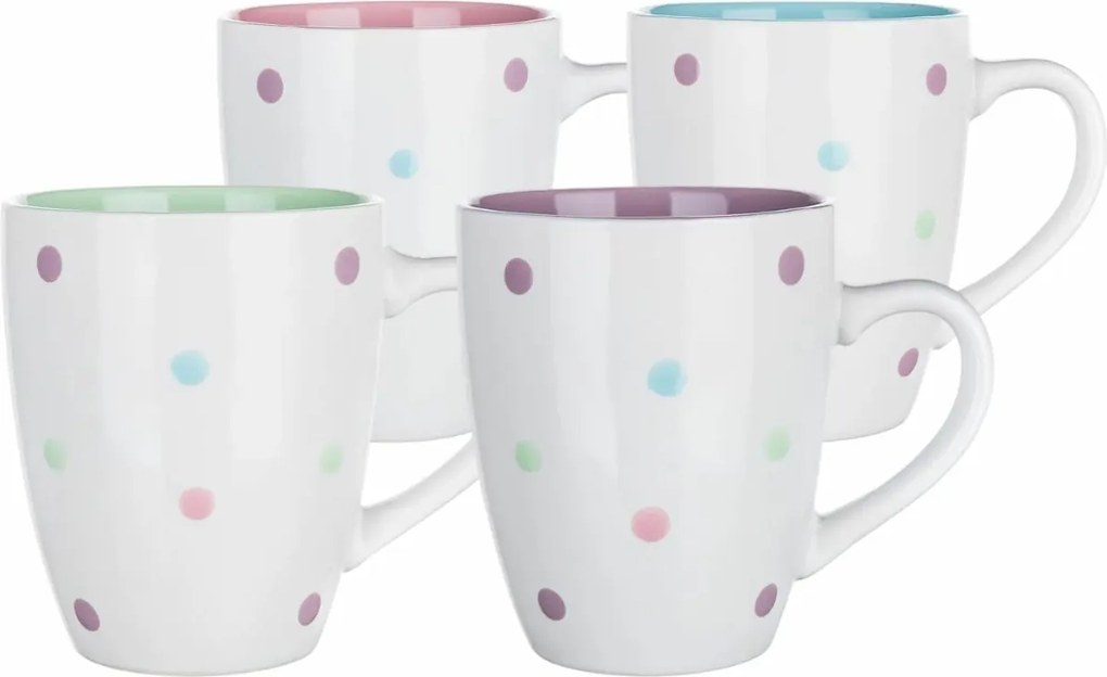 Banquet Kubek ceramiczny Punto 370 ml, 4 szt.