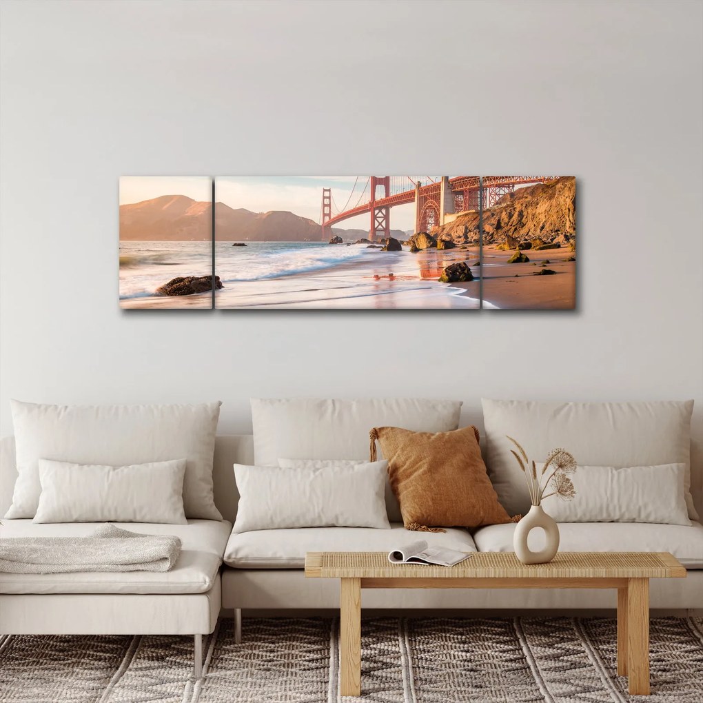 Obraz - Golden Gate Bridge (170x50 cm)