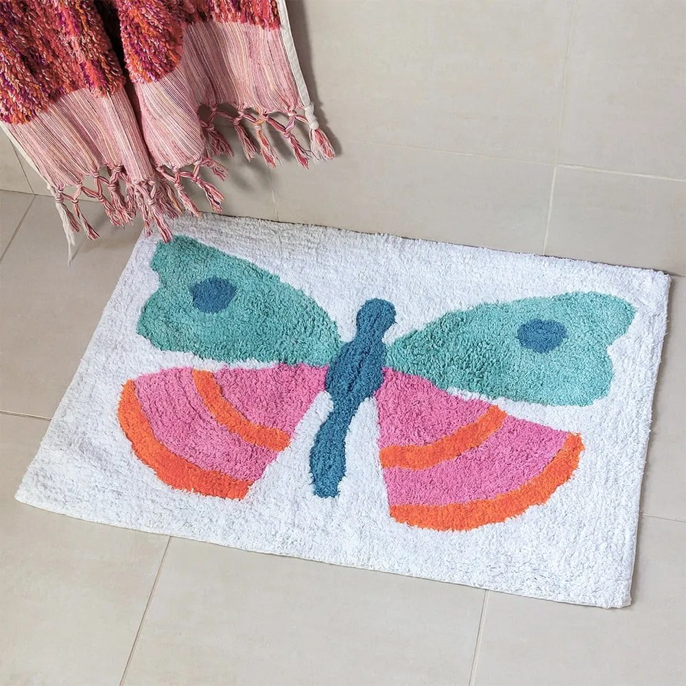 Dywanik łazienkowy 50x80 cm Butterfly – Rex London