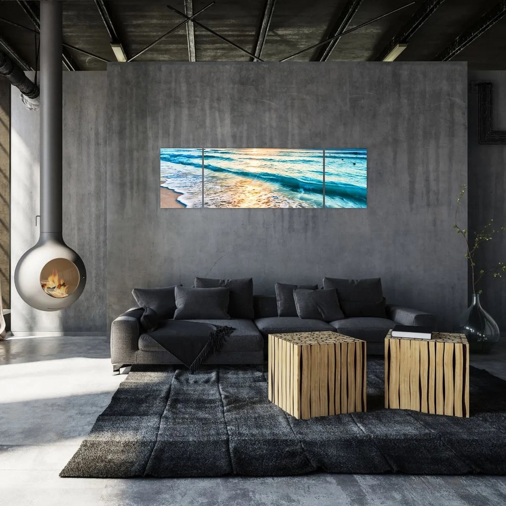 Obraz - Plaża morska (170x50 cm)