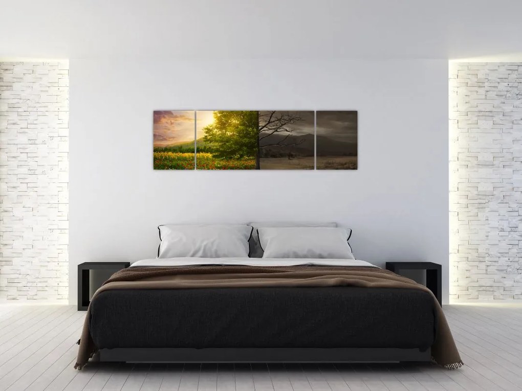 Obraz - Cykl życia (170x50 cm)