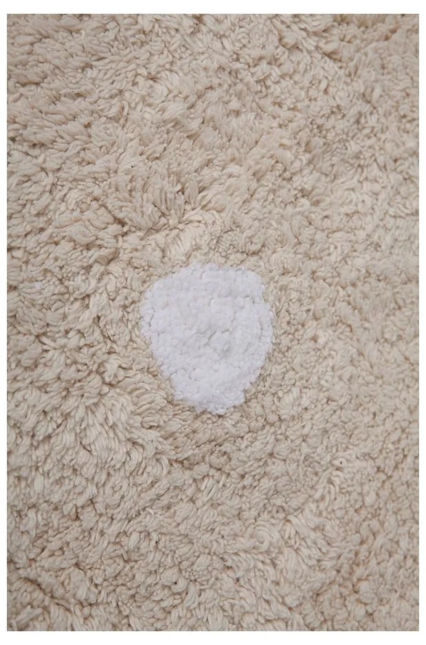 Beżowy bawełniany dywan dziecięcy tkany ręcznie odpowiedni do prania 120x160 cm Biscuit Beige – Lorena Canals