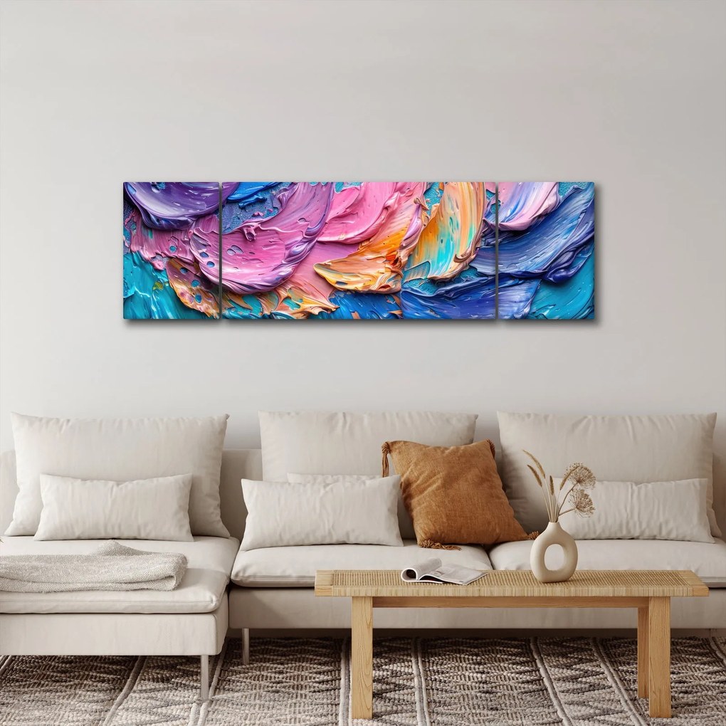 Obraz - Malarstwo olejne (170x50 cm)