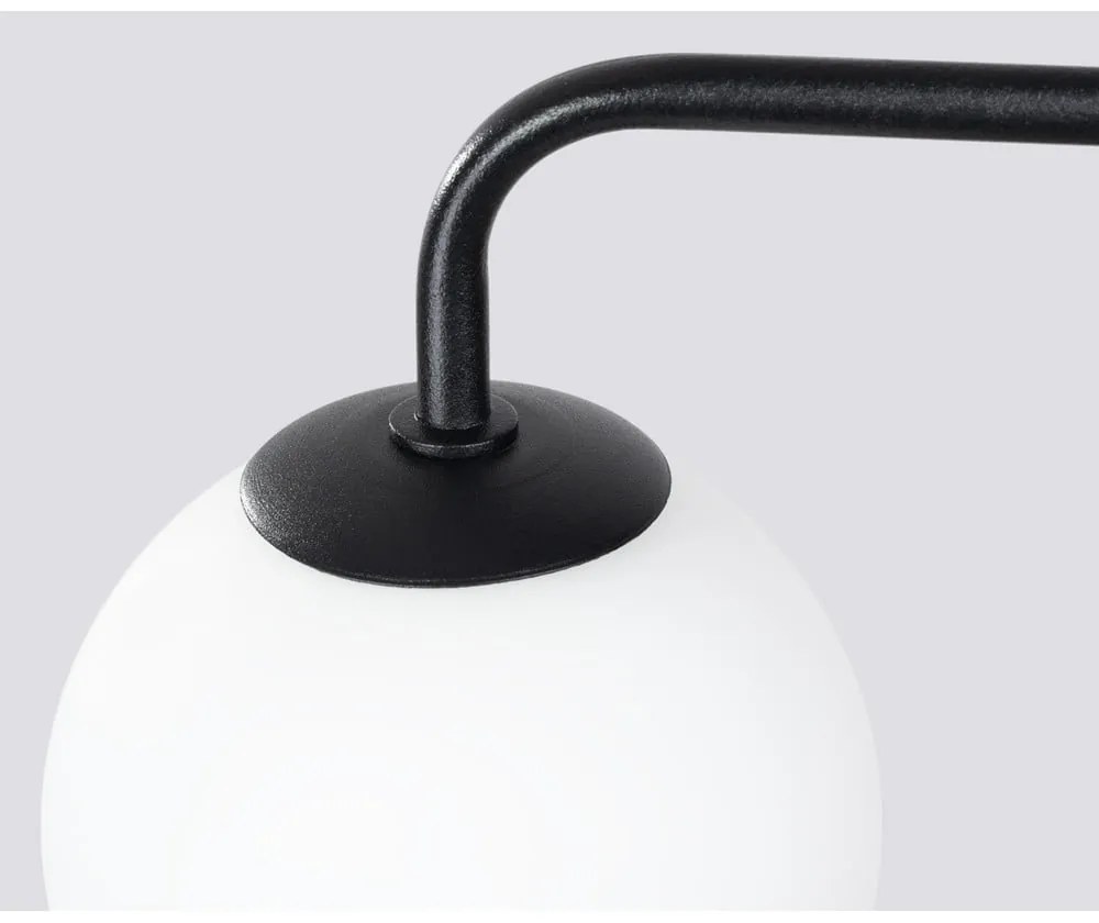 Czarno-biały kinkiet Beam – Sollux