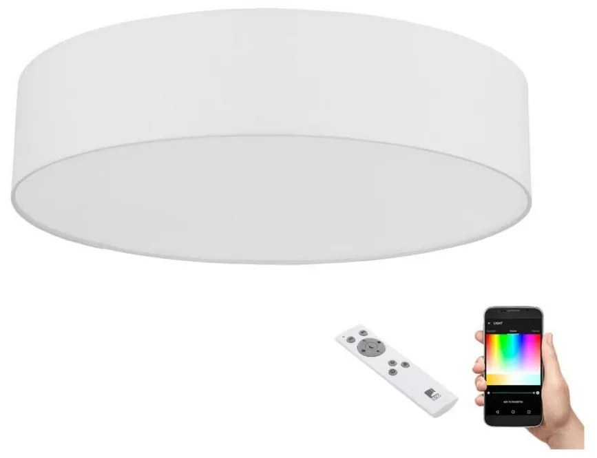 Eglo 98664 - LED RGB Plafon ściemnialny ROMAO-C LED/33W/230V + pilot