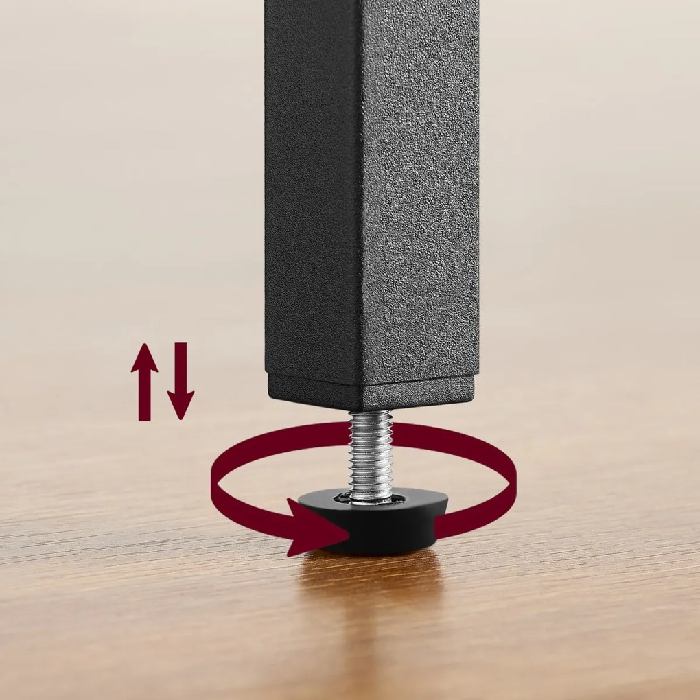 Szafka na buty TAYLOR ARTISAN z czarną konstrukcją, 4 półki