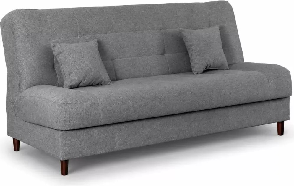 Sofa Dornis rozkładana z funkcją spania i pojemnikiem – nowoczesna tkanina Polaris