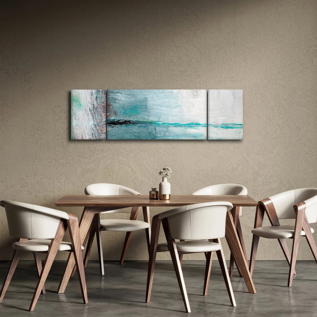 Obraz - Abstrakcyjny obraz olejny (170x50 cm)