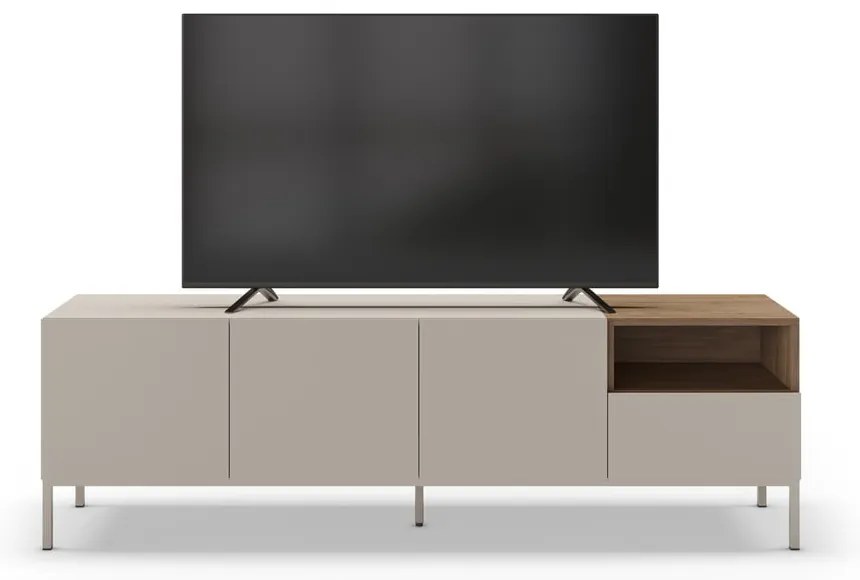 Kremowa szafka pod TV 180x55 cm Cailin – Marckeric
