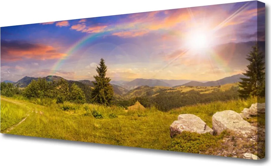 Zdjęcie na płótnie Błękitna Planeta w Kosmosie