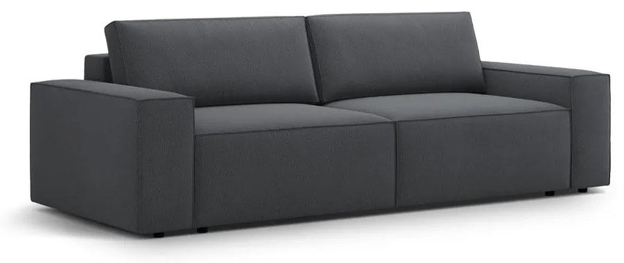 Ciemnoszara rozkładana sofa 247 cm Jodie – Micadoni Home