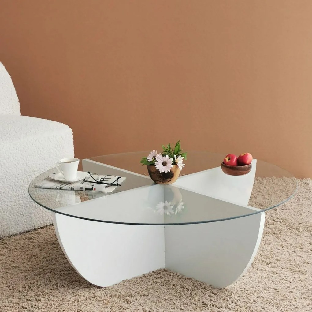 Stolik konferencyjny Lily White