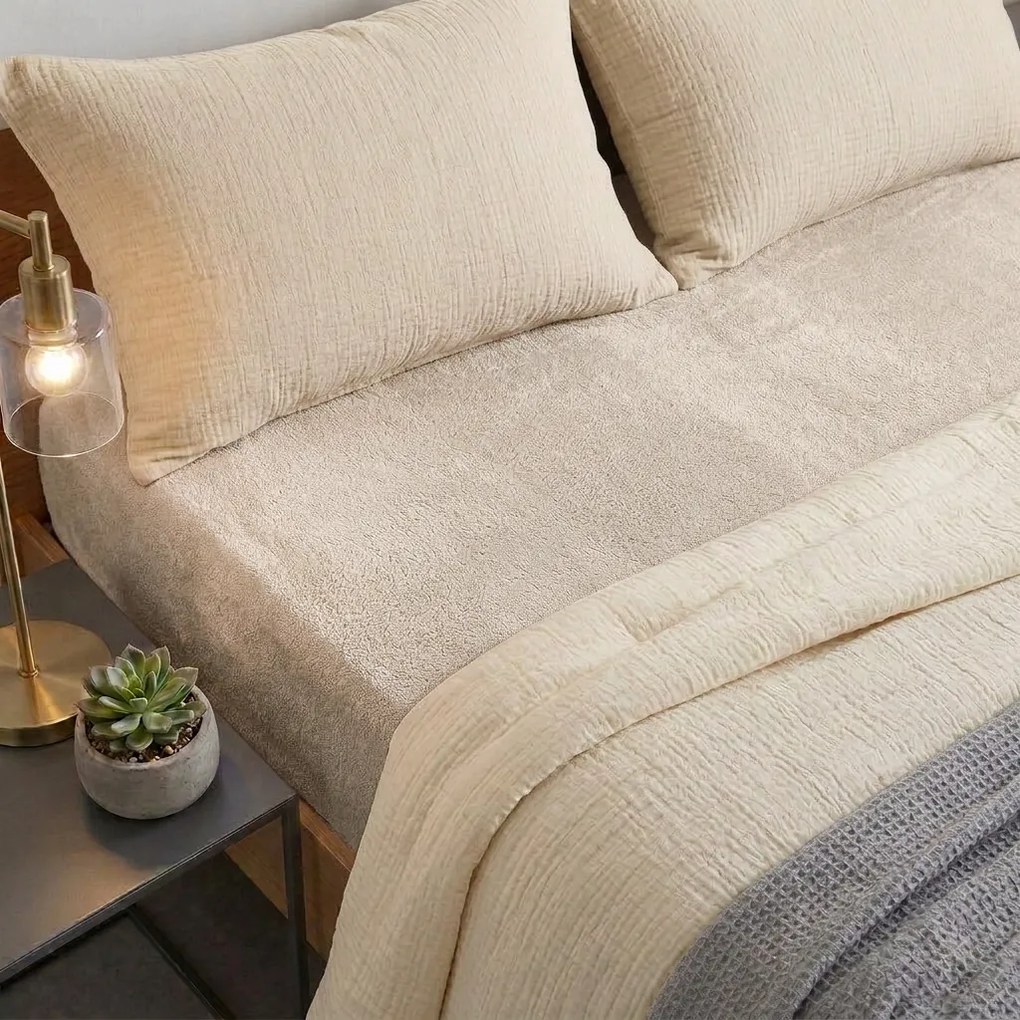 4Home prześcieradło frotte IDEAL kawowy, 140–160 x 200 cm, 140–160 x 200 cm