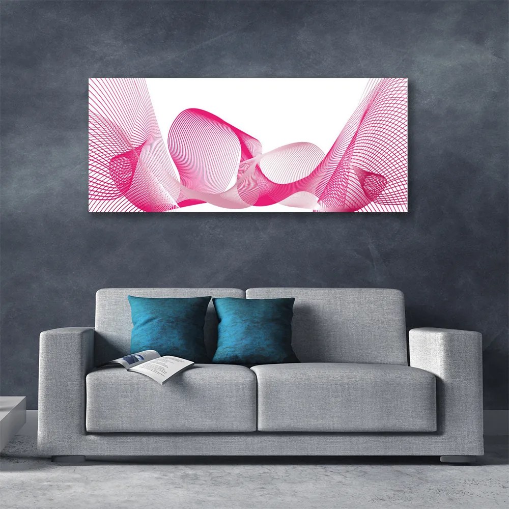 Obraz Canvas Abstrakcja Linie Fale Sztuka